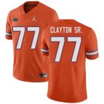 Men's Florida Gators #77 Antonneous Clayton Sr. NCAA Jordan Brand Orange Authentic Stitched College Football Jersey WOB7362AF